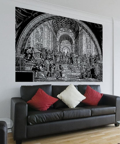 Vinyl Wall Decal Sticker School Of Athens #5408