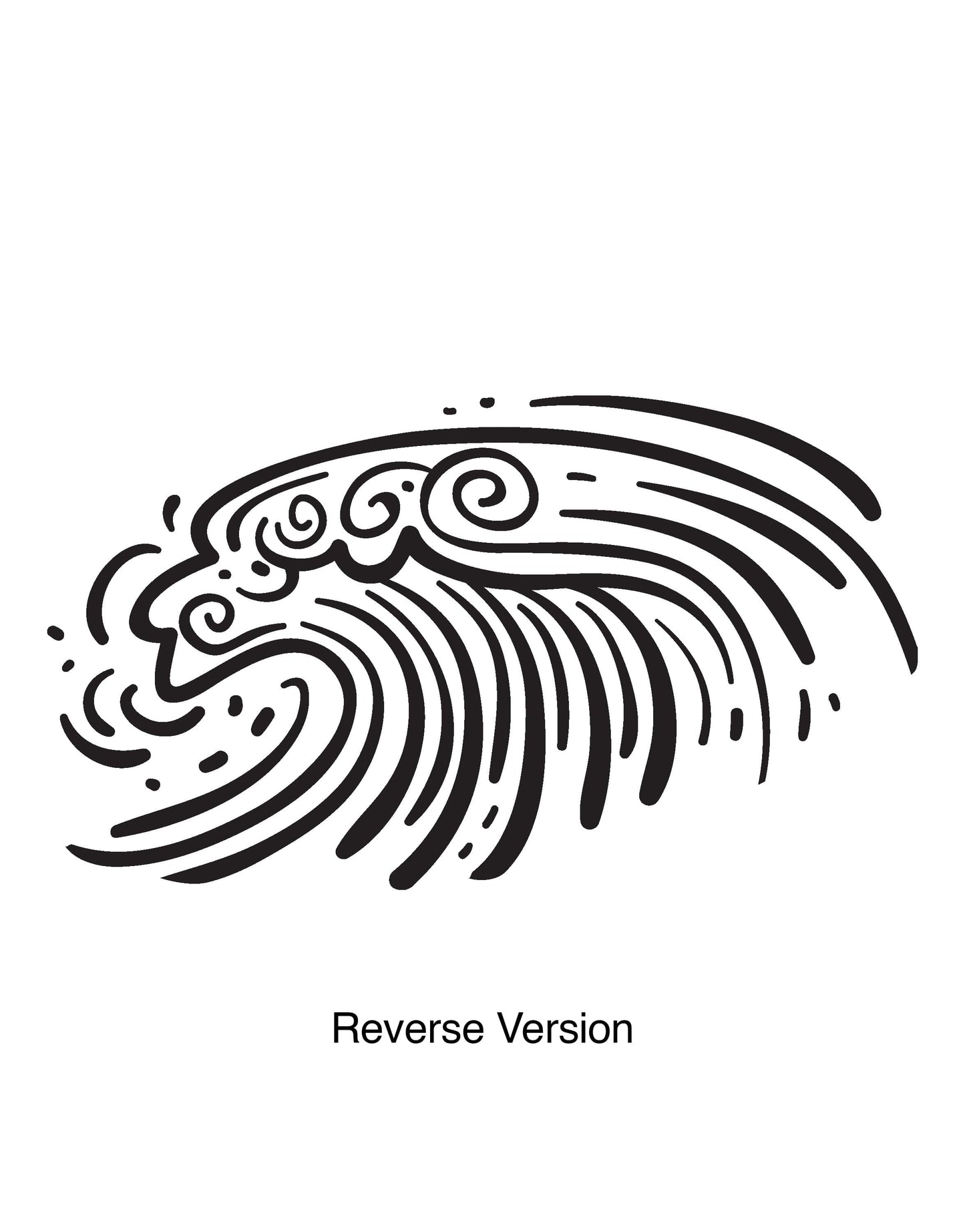 Ocean Wave Vinyl Wall Decal Sticker. #540