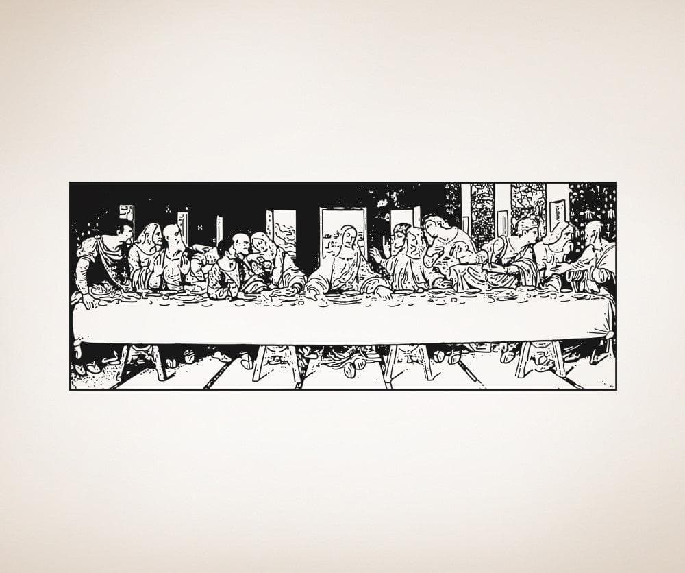 The Last Supper Wall Decal Sticker. #5415