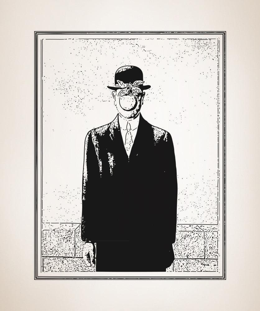 Vinyl Wall Decal Sticker The Son Of Man #5417