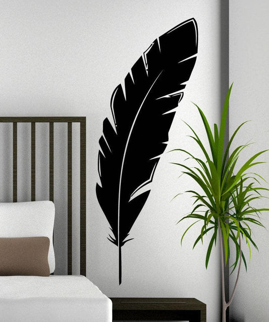 Vinyl Wall Decal Sticker Feather #5472