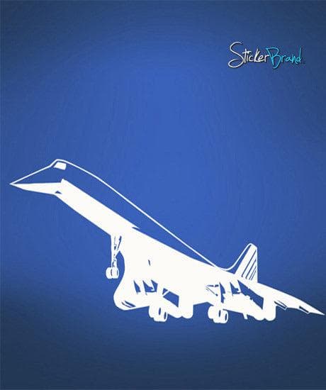 Vinyl Wall Decal Sticker Concord Plane #548