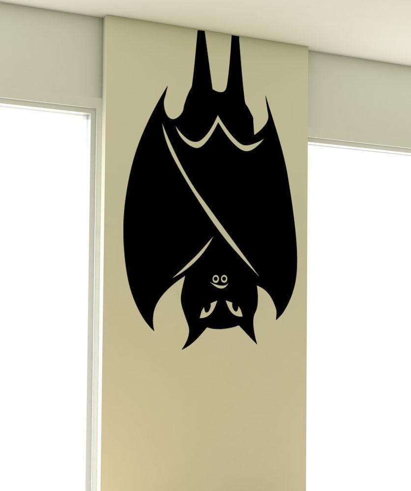 Vinyl Wall Decal Sticker Folded Wings Bat #5490