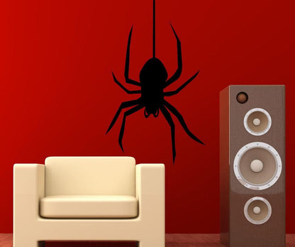 Big Hanging Spider Vinyl Wall Decal Sticker #5495