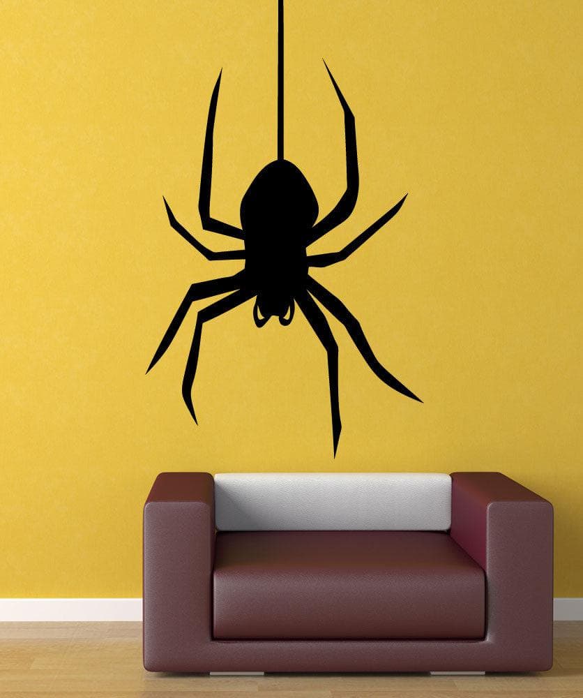 Big Hanging Spider Vinyl Wall Decal Sticker #5495