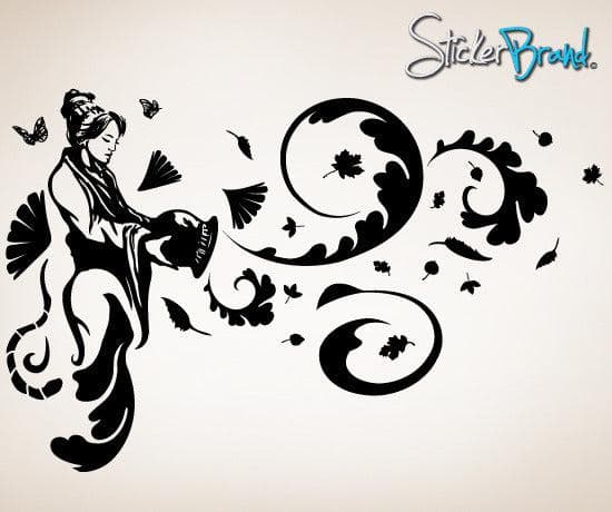 Vinyl Wall Decal Sticker Mother Nature Leaves #GFoster112