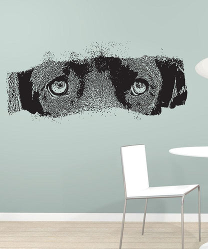 Vinyl Wall Decal Sticker Dog Eyes #5515