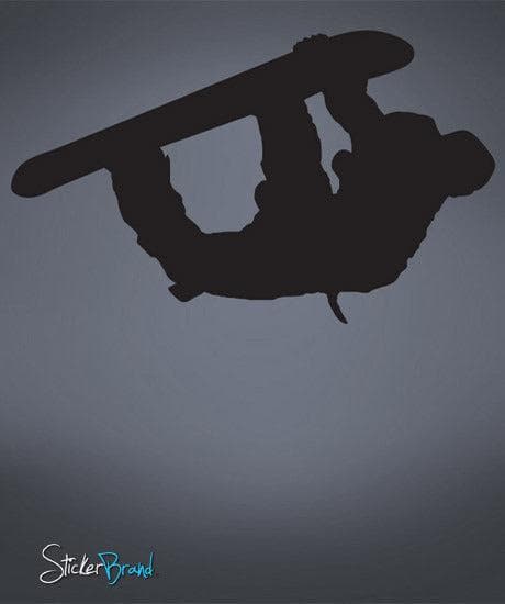 Snowboarder Jumping Vinyl Wall Decal Sticker. #551