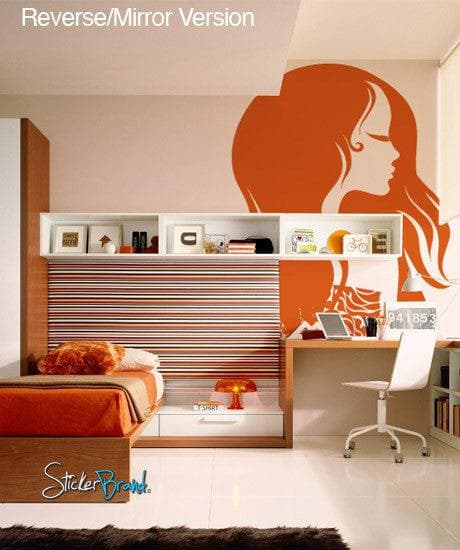 Vinyl Wall Decal Sticker Stylist Hair #572