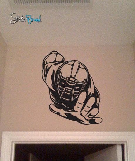 Vinyl Wall Decal Sticker Football In Your Face #575