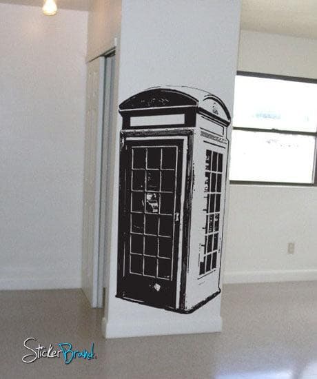 Vinyl Wall Decal Sticker UK London Telephone #602