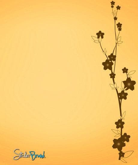 Vinyl Wall Decal Sticker Flowers Floral Decor #607