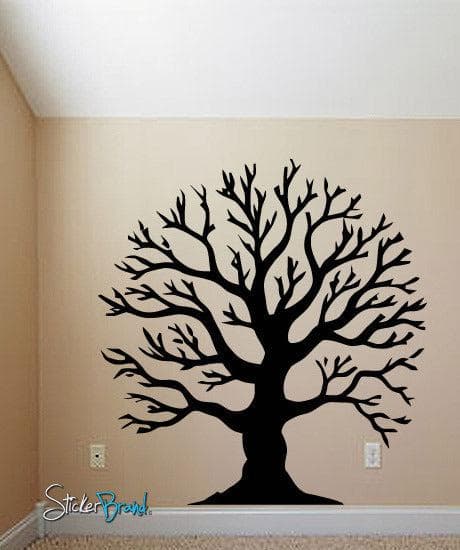 Vinyl Wall Decal Sticker Round Tree #624