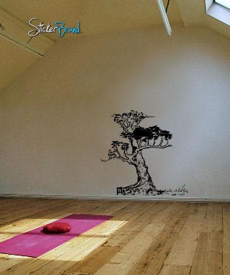 Vinyl Wall Decal Sticker Chinese Tree #625