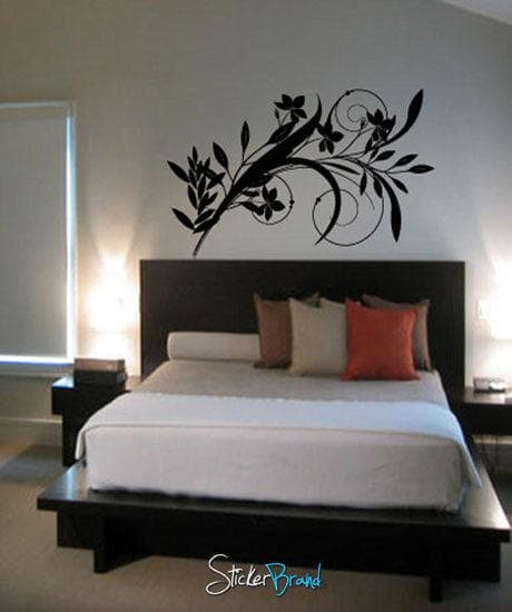 Vinyl Wall Decal Sticker Floral Arrangements #642