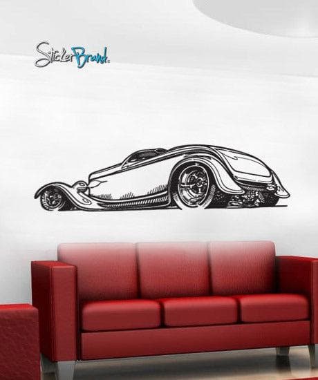 Vinyl Wall Decal Sticker Hot Rod #665