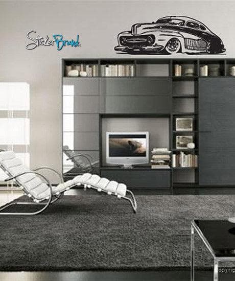 Vinyl Wall Decal Sticker Classic Hot Rod #666