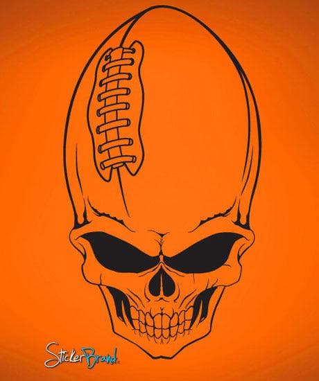 Cowboys Dark, football, logo, skull, HD phone wallpaper