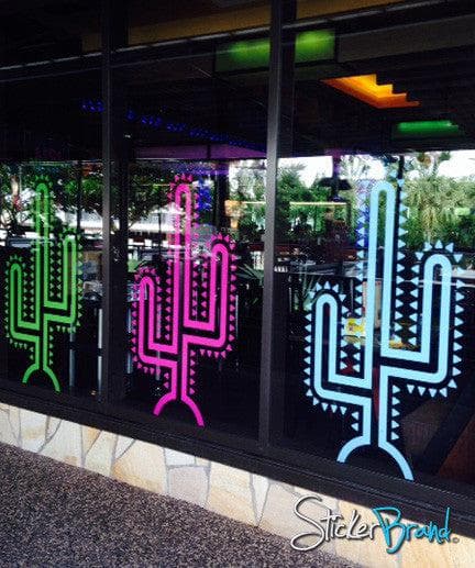 Vinyl Wall Decal Sticker Modern Cactus #738