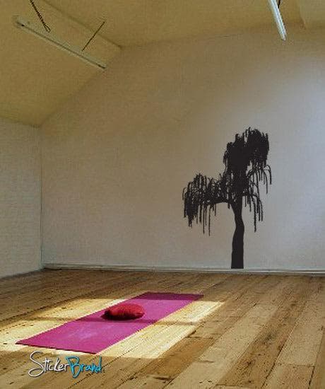 Vinyl Wall Decal Sticker Hanging Tree Moss #745