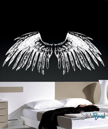 Angel Wings Wall Decal Sticker. #758