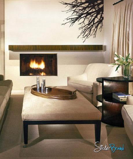 Tree Branches Overhanging off Wall. Wall decal. #760