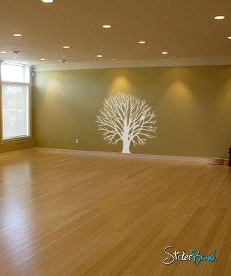 Vinyl Wall Decal Sticker Round Bare Tree #761