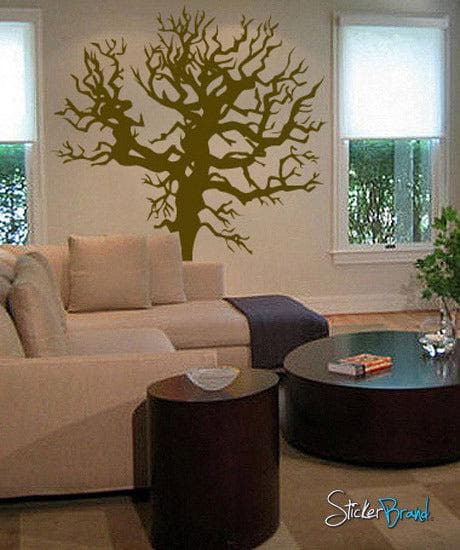 Vinyl Wall Decal Sticker Tree Bare Branches #762