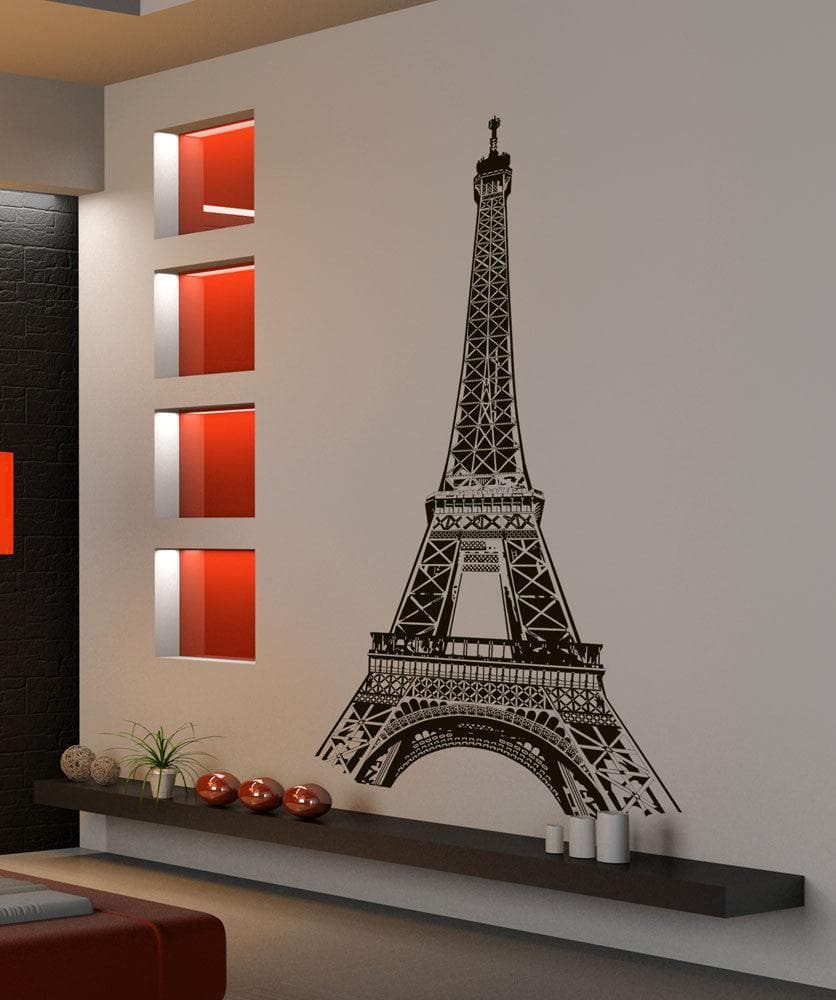 Eiffel Tower Wall Decal  Eiffel Tower Stickers for Walls – StickerBrand