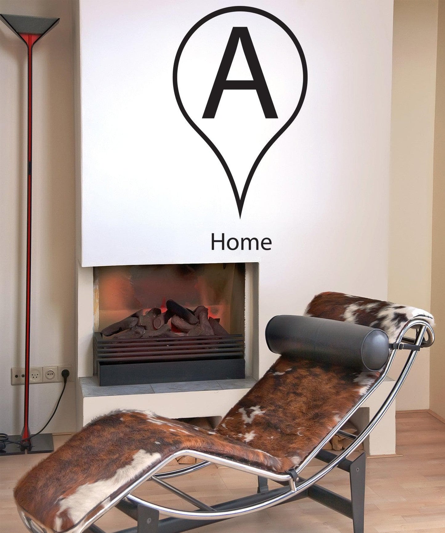 Vinyl Wall Decal Sticker Drop Pin location for Home #884