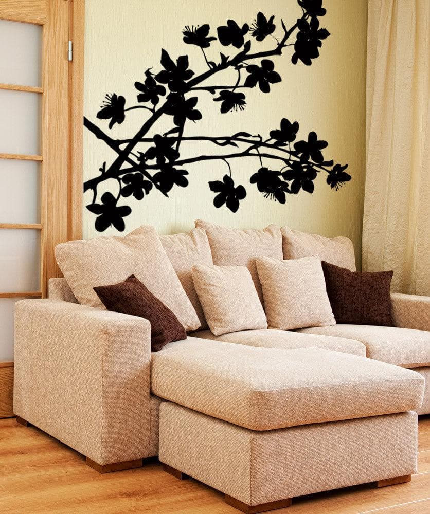 Vinyl Wall Decal Sticker Blooming Branch #AC195