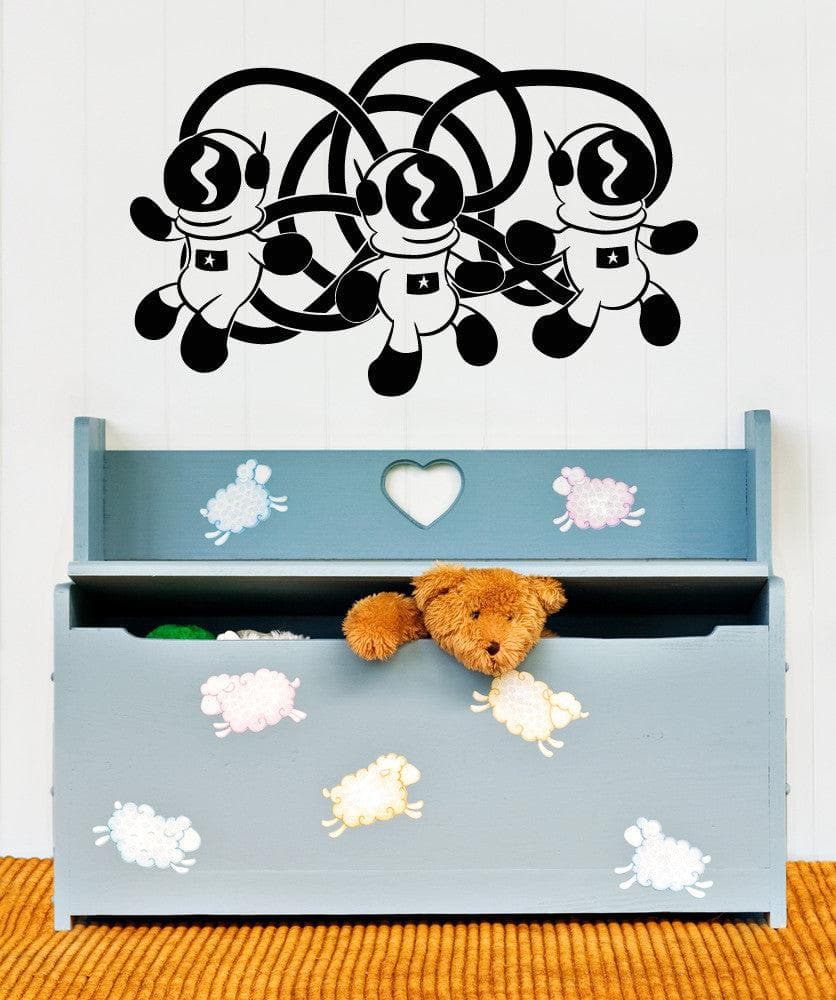 Vinyl Wall Decal Sticker Astronauts #OS_MB114