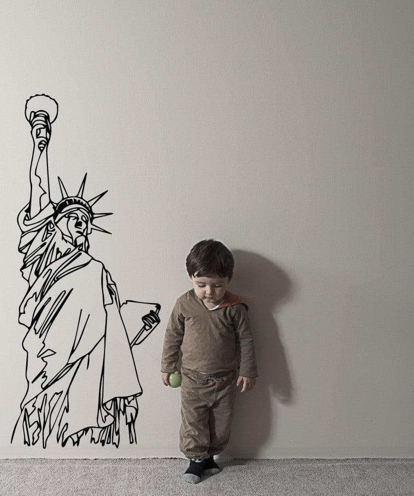 Statue of Liberty Vinyl Wall Decal Sticker. #OS_MB521