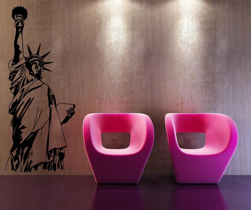 NYC Statue of Liberty Vinyl Wall Decal Sticker. #OS_MB522