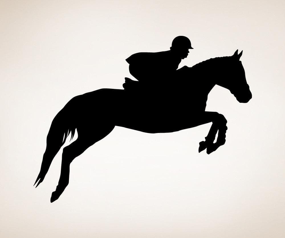 Vinyl Wall Decal Sticker Show Horse #OS_MB428