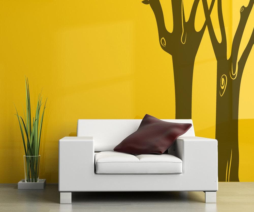 Vinyl Wall Decal Sticker Set of Trees #OS_MB309