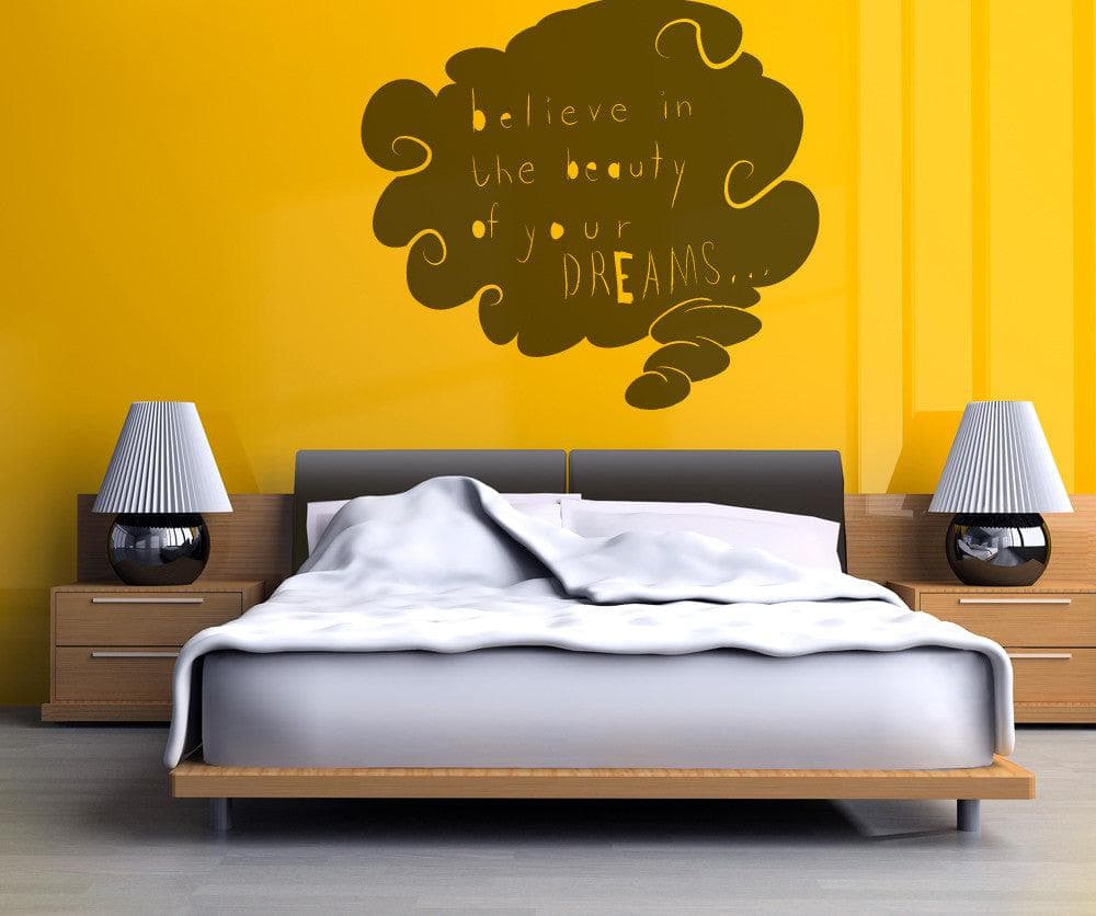 Vinyl Wall Decal Sticker Believe in Your Dreams #OS_MB266