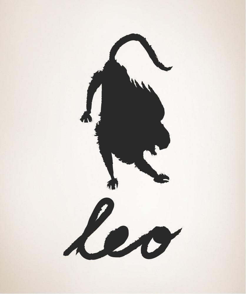 Vinyl Wall Decal Sticker Leo #OS_MB434