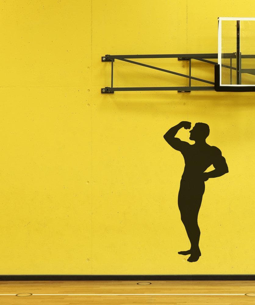 Vinyl Wall Decal Sticker Flexing #OS_MB534