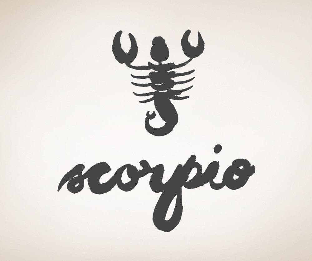 Vinyl Wall Decal Sticker Scorpio #OS_MB436