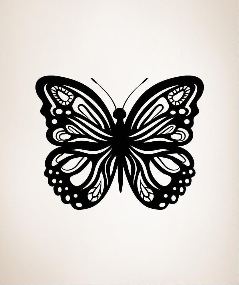 Vinyl Wall Decal Sticker Butterfly Wingspan #OS_MB442