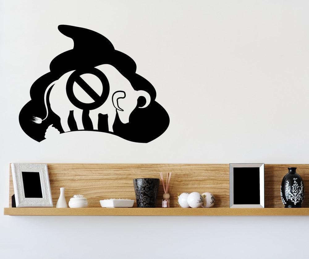 Vinyl Wall Decal Sticker No BS #OS_MB256