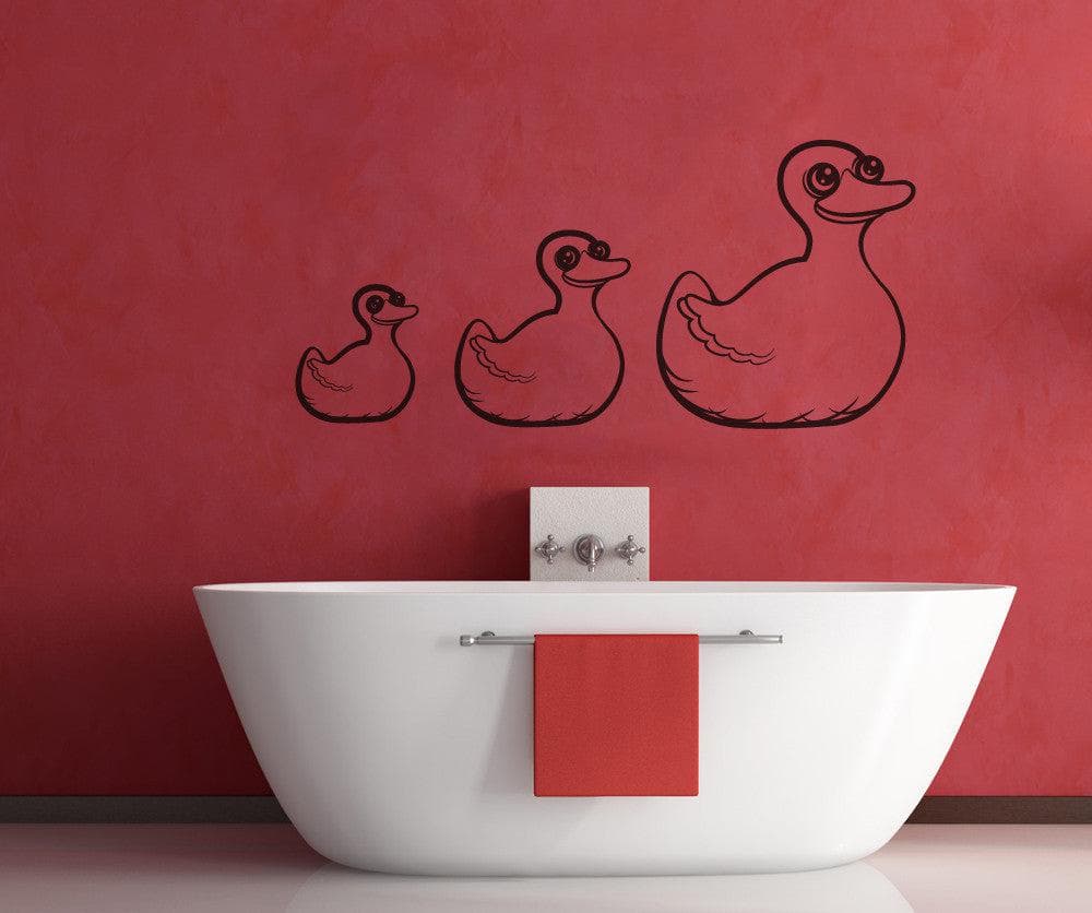 Vinyl Wall Decal Sticker Rubber Duckies #OS_MB323