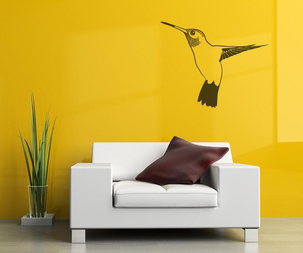Vinyl Wall Decal Sticker Hummingbird #OS_MB325