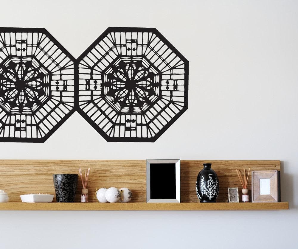 Vinyl Wall Decal Sticker Octagon Design #OS_MB245