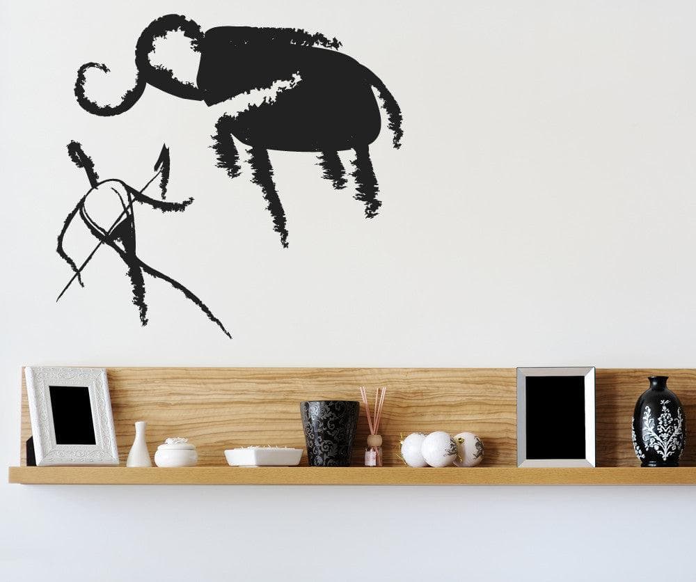 Vinyl Wall Decal Sticker Cave Painting #OS_MB264