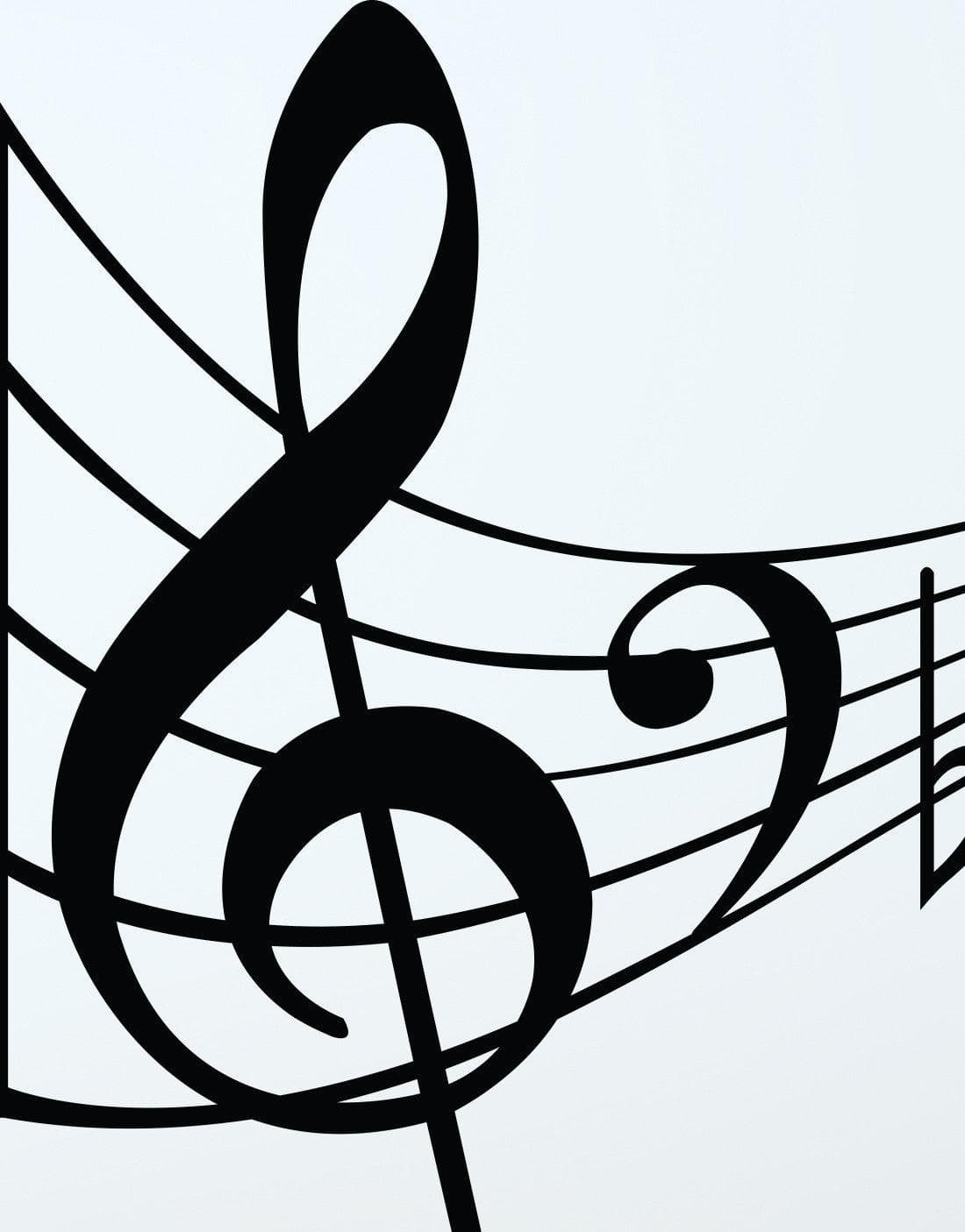 Music Notes Vinyl Wall Decal Sticker. #KRiley125