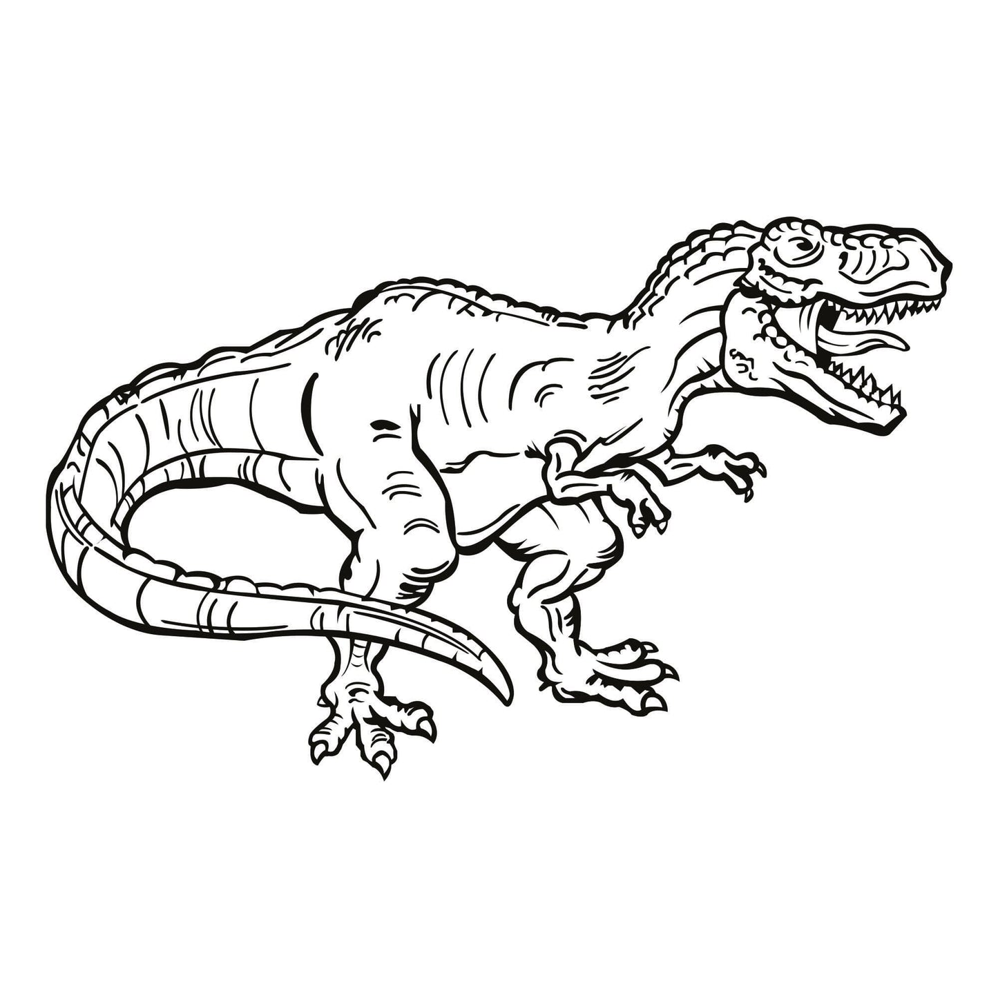 Dinosaur Dino T-Rex Vinyl Wall Decal Sticker. #KRiley114