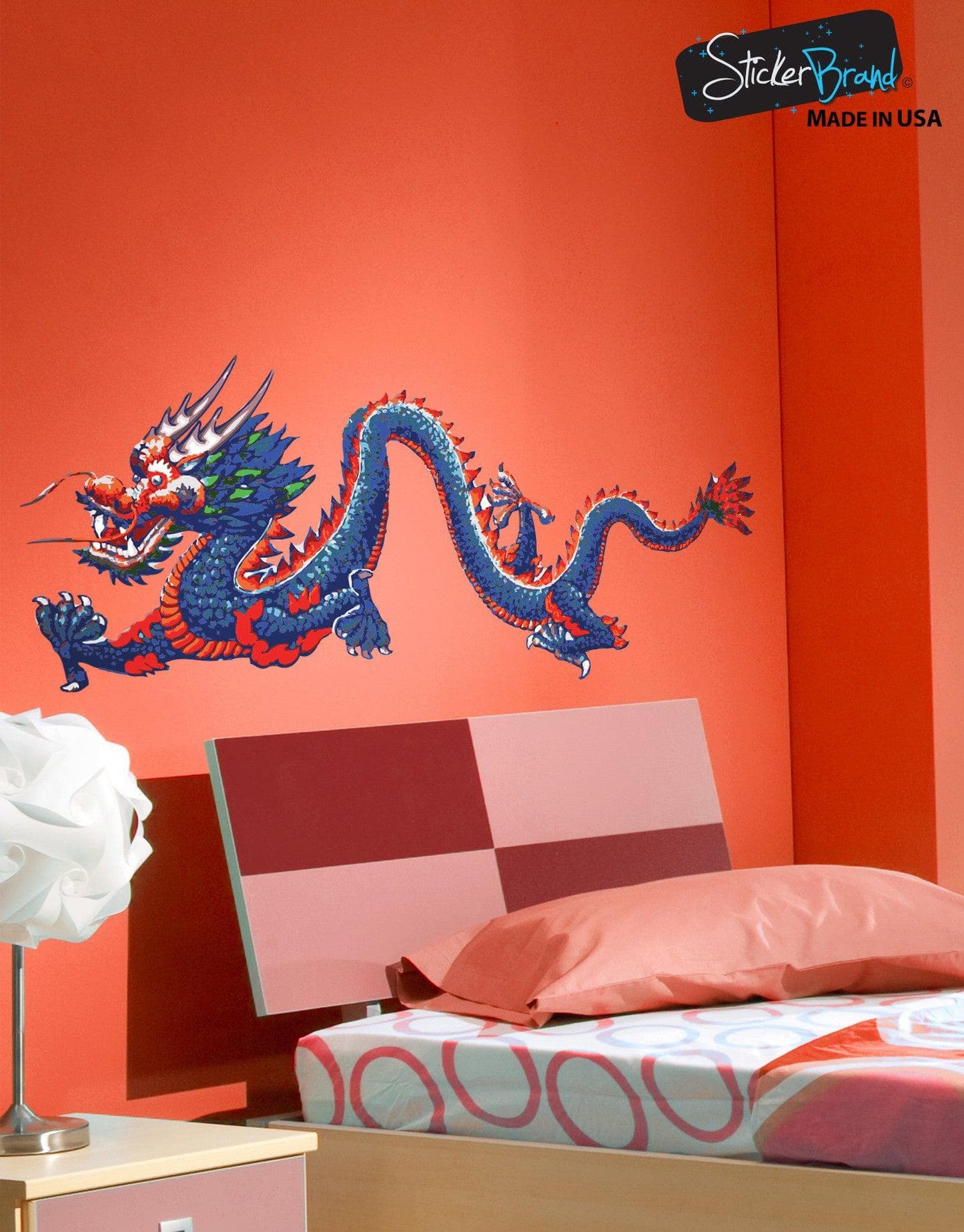 Chinese Dragon Graphic Vinyl Wall Decal Sticker #MMartin147