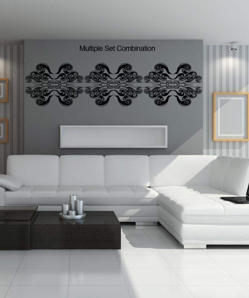 Vinyl Wall Decal Sticker Abstract Wave Pattern #OS_AA1010